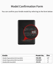 Ayotu Vỏ cứng tương thích với Kindle - Màu xanh lam - Xem 8