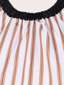 1pc Clear Hairdressing Cape - Multicolor - View 5