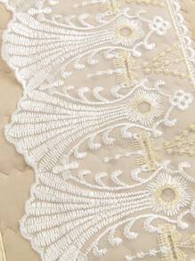 1入組華夫格絎縫沙發座套不含靠背或扶手 - 米色 - 查看 6