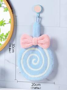 1pc Lollipop Design Washcloth - Blue - View 3