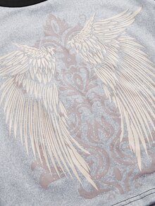 Áo thun nữ Khối Màu Đồ họa Giải trí - Nhiều màu - Xem 4