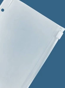 6pcs Clear Binder Loose Leaf File Pocket - Clear - View 3