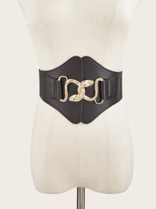 Steampunk Snake Design Buckle Corset Belt For Coats And Dresses Halloween Waist Traineraccessories For Ladies For Dress Western Cowboy Cowgirl Country Wear Vintage Black Belt Women Corset Belt For Dress,Waist Trainer Waist-Shaping For Waist Slimming And Tummy Control