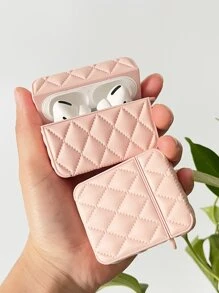 Solid Earphone Case - Pink - View 2