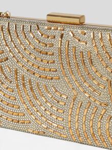 SHEIN Belle Glitter Bling,Shiny Glamorous,Elegant,Exquisite Mini Rhinestone Decor Square Bag Dinner Bag,Evening Bag For Party Girl,Woman,For Female Perfect For Party,Wedding,Prom,Dinner/Banquet,For Best Gift For Women Valentines