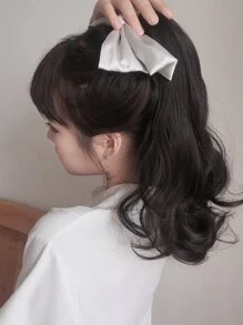 alicegarden Long Curly Synthetic Hair Ponytail With Claw - Brown - View 1