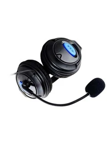 Auriculares con cable con micrófono - Negro - Ver 4