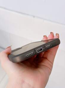 Funda de móvil liso - Gris Oscuro - Ver 3