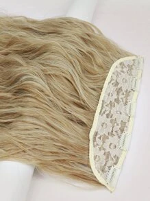 长卷马尾接发，休闲装饰假发 - 金色 - 查看 3