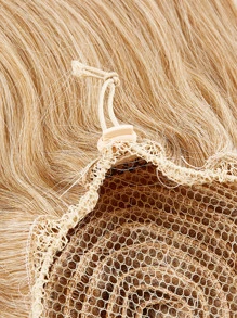 Extensión de pelo de cola de caballo larga, simple, práctica y multifuncional - Dorado - Ver 3