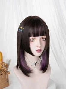 Tóc giả dệt tổng hợp Tóc giả Mái - Nhiều màu - Xem 1