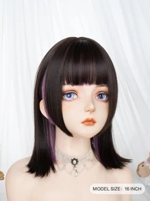 Tóc giả dệt tổng hợp Tóc giả Mái - Nhiều màu - Xem 6