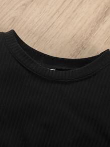 女孩萬聖印花連衣裙 - 彩色 - 查看 3