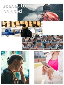 Auriculares internos relámpago Jack con cable - Blanco - Ver 6