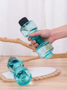 1 pieza Botella de agua en forma de pesa - Azul - Ver 2