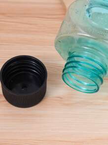 1 pieza Botella de agua en forma de pesa - Azul - Ver 3