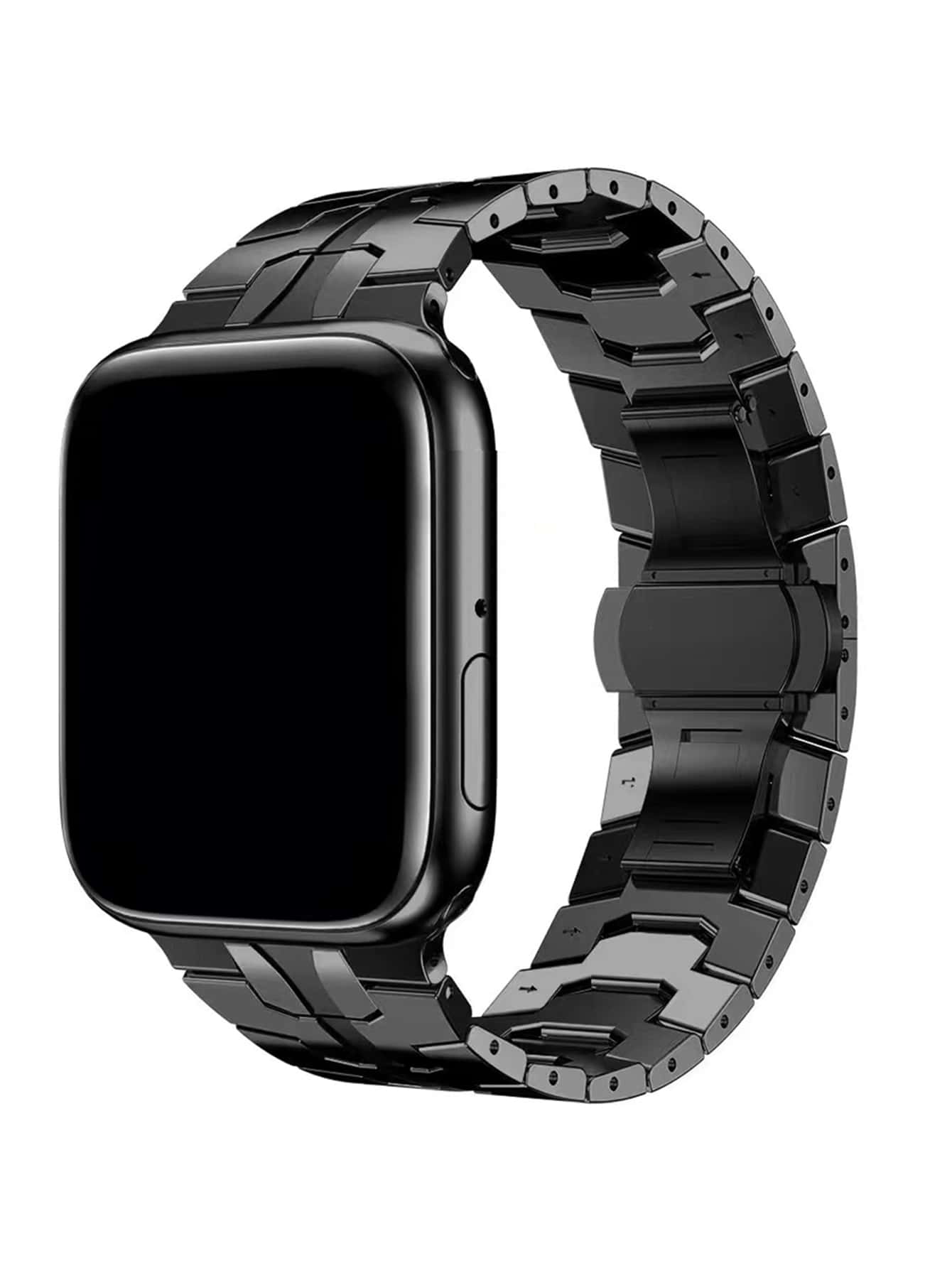 極簡風格錶帶適用於Apple Watch - 黑色 - 查看 1