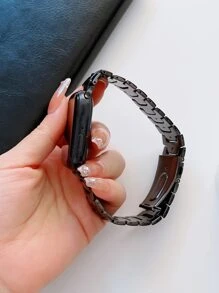 極簡風格錶帶適用於Apple Watch - 黑色 - 查看 6