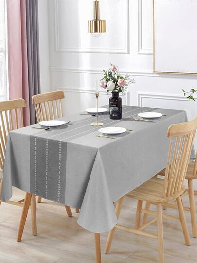 Mantel de color combinado impermeable