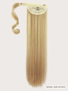 長直馬尾髮延伸 - 金色 - 查看 2