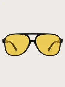 1 件女士大号方形框架时尚眼镜有色镜片，适合日常佩戴或旅行海滩派对俱乐部，适合夏季海滩度假、户外、旅行