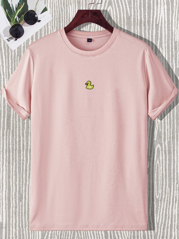 Manfinity Hypemode Männer T-Shirt mit Ente Stickerei