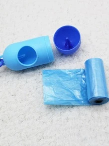 2pcs Random Pet Poopbag & Dispenser Set - Multicolor - View 3