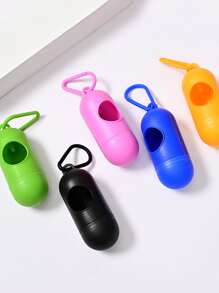 2pcs Random Pet Poopbag & Dispenser Set - Multicolor - View 6