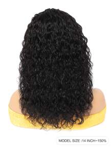 Water Wave Headband Wig Natural Black Color Wet and Wavy Unprocessed 
Virgin Human Hair Machine Made Wig 150% Density - Natural Black - View 5