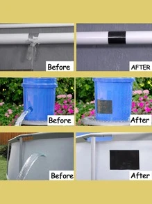 1pc Waterproof Repair Tape - Black - View 4