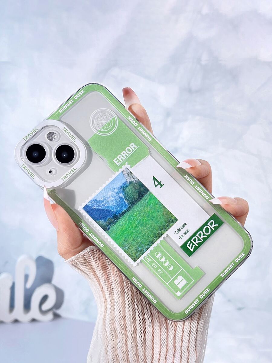 1pc Tpu Camera Bump Drop Protection Phone Case, Compatible With Iphone 15, 15 Pro, 15 Plus, 15 Pro Max, Compatible With Samsung Series, And Compatible With Redmi Series Compatible With IPhone15/15Plus/15Pro/15Promax - Multicolor - View 1