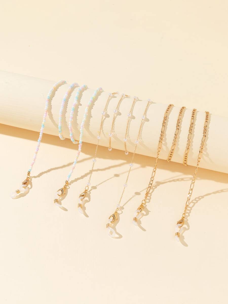 Chuỗi kính 3 cái - Nhiều màu - Xem 1