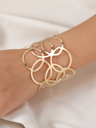鏤空開口手鐲