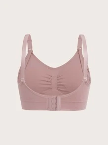 SHEIN Reggiseno per l"allattamento ruched per maternità, confezione da 3 per donne in stato interessante