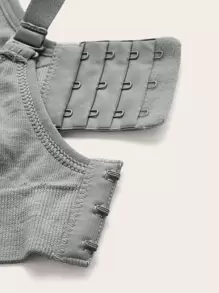 SHEIN Reggiseno per l"allattamento ruched per maternità, confezione da 3 per donne in stato interessante