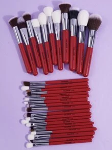 30支化妆刷套装，包含眼影、粉底、腮红、散粉等，柔软易用，是打造精致妆容的理想之选。套装包含各种化妆刷，是化妆工具的完美组合，也是馈赠亲友的精美礼品套装。 - 玫紅色 - 查看 2