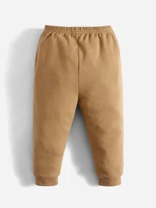 SHEIN 嬰兒彈性腰帶衛褲