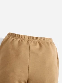 SHEIN 嬰兒彈性腰帶衛褲