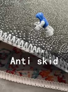 1入圖形圖案地毯，房間裝飾 - 彩色 - 查看 7