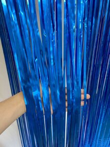 1pc Party Decorative Tassel Curtain - Royal Blue - View 4