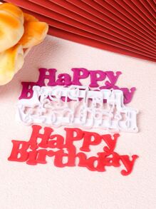 1pc Letter Shaped Cookie Mold - White - View 1