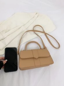 極簡風格翻蓋方包