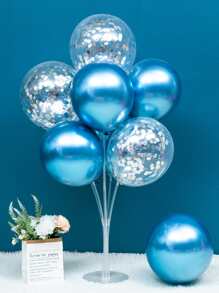 Set de baloane decorative 7 buc - Albastru - Vizualizare 1