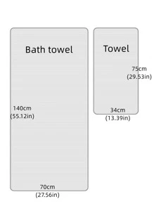 1入組貓熊刺繡毛巾 - 灰色 - 查看 3