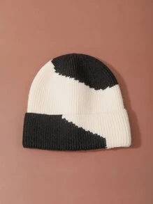 Two Tone Beanie - Multicolor - View 2