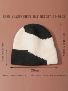 Two Tone Beanie - Multicolor - View 3