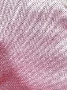 Solid Color Single Panel Curtain - Pink - View 2