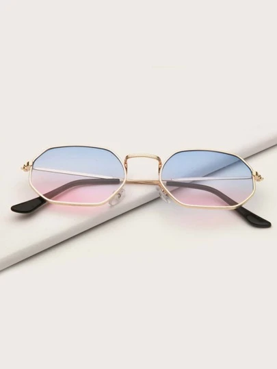 Men Metal Frame Sunglasses