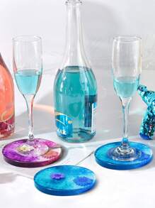 Khuôn silicon tự làm tròn 1 bộ - trắng - Xem 6