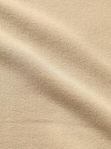 Manfinity LEGND Áo nỉ Nam Thú vật Lá thư Giải trí - Màu Khaki - Xem 5